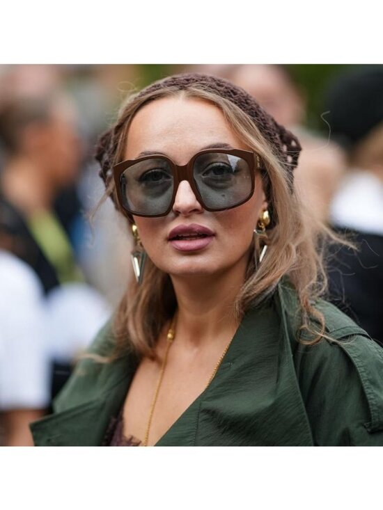 NEW MIU MIU MUA07S 24D20R OVERSIZED MIU MIU SUNGLASSES SMUA 07 24D20R main image 9
